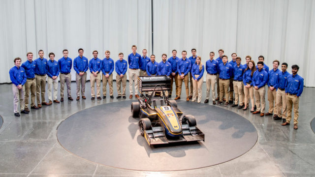 picture of formula SAE team